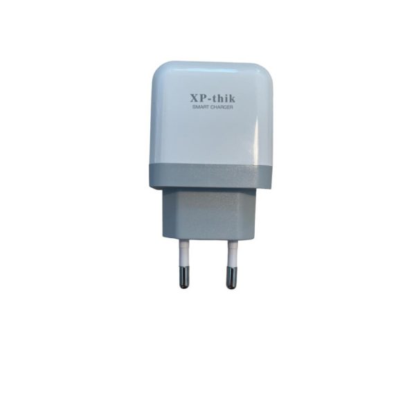 XP-Thik töltő Adapter CS-W01 2.4A Micro USB kábellel Fehér (00007794) 2.4A