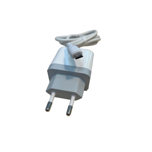 XP-Thik töltő Adapter CS-W01 2.4A Micro USB kábellel Fehér (00007794) 2.4A
