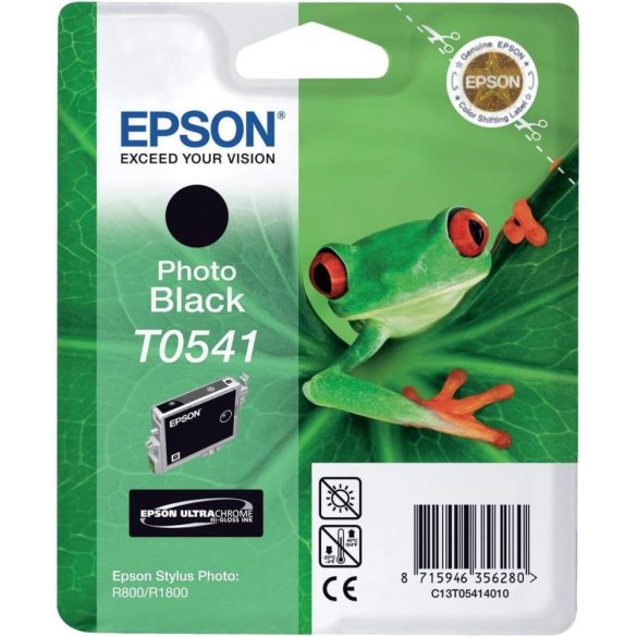 Epson T0541 patron, fekete, 13ml