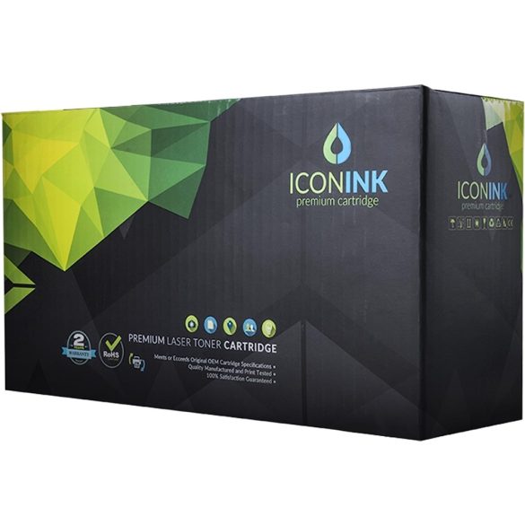 ICONINK CF412X (410X) Yellow utángyártott toner