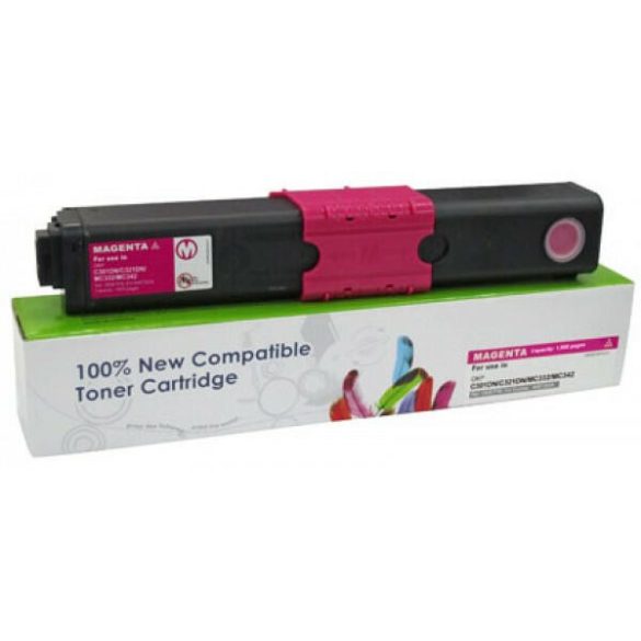 OKI C301,321,531 Magenta 1,5K (For Use) CartridgeWeb utángyártott toner