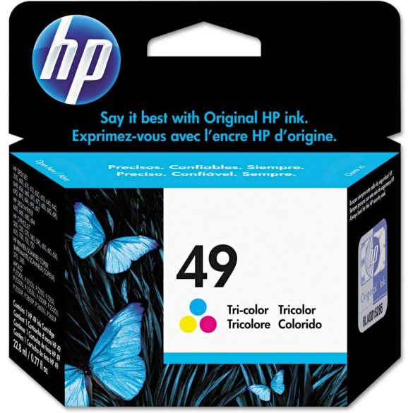 HP #49 51649AE tintapatron, Színes