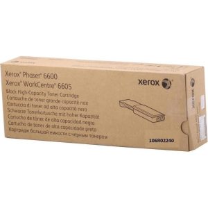 Gyári Xerox 106R02240, HC Black Toner, Phaser 6600/Workcentre 6605