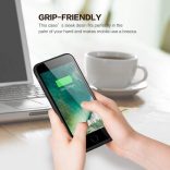Akkumulátor tok iPhone 6 Plus / 7 Plus / 8 Plus készülékhez, 8500 mAh hordozható akkumulátorcsomag Újratölthető intelligens védőtokiPhone 6 Plus / 7 Plus / 8 Plus külső 5,5 hüvelykes töltőtok - fekete