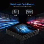 Bqeel Android 10.0 TV Box R2 MAX, 4 GB RAM 64 GB ROM