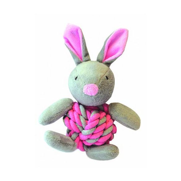 Happy Pet Little Rascals csomózott nyuszi rózsaszín