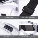  AirGearPro Vision-1000, páramentes védőszemüveg, Karcolásgátló védőszemüveg ideális barkácsoláshoz, építkezéshez