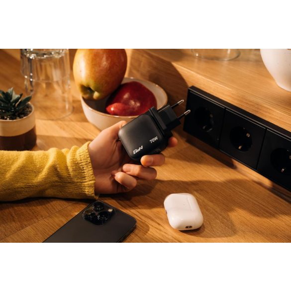 Verbatim Mini GaN Charger 70W 3 Port (32229)