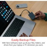 Verbatim 1TB Store 'n’ Go Mini External Solid State Drive USB 3.2 Gen 1 USB-C Connection - Diamond Black (32025)