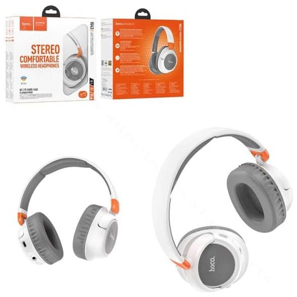 HOCO W43 fejhallgató bluetooth fehér