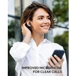 Aukey EP-T21P Bluetooth Fülhallgató - Vezeték nélküli, 9 órás üzemidő