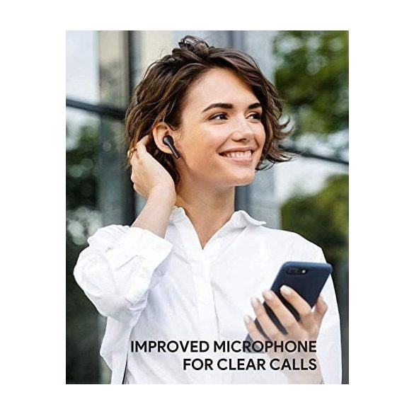 Aukey EP-T21P Bluetooth Fülhallgató - Vezeték nélküli, 9 órás üzemidő