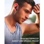 Aukey EP-T21P Bluetooth Fülhallgató - Vezeték nélküli, 9 órás üzemidő