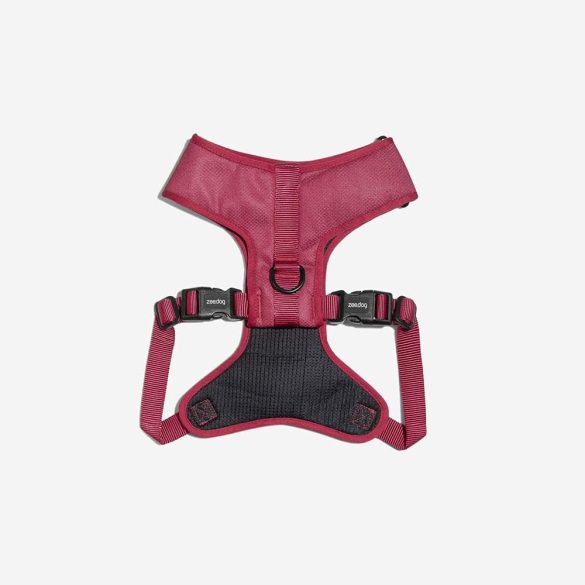 Zee.Dog Bordeau állítható léghálós hám, közepes méret