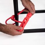 Zeedog Neon Coral 3-az-1-ben kéz nélküli kutyapóráz, sokoldalú kereszttestű kötélpóráz, állítható hosszú póráz