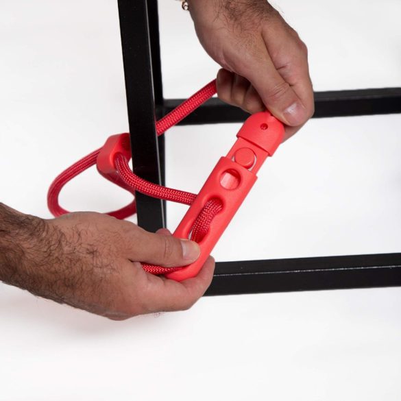 Zeedog Neon Coral 3-az-1-ben kéz nélküli kutyapóráz, sokoldalú kereszttestű kötélpóráz, állítható hosszú póráz