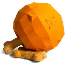   Zee.Dog | Super Fruitz Orange | Interaktív csemegét adagoló kutyajáték